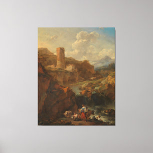 Impressão Em Tela Paisagem Italiana, Nicolaes Pietersz. Berchem, 165