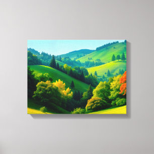 Impressão em Tela Paisagem Nº 2, Série Paisagem