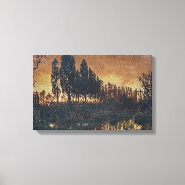 Impressão Em Tela Paisagem rural na Baviera (Alemanha) (Frente)