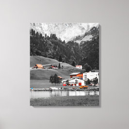 Impressão Em Tela Paisagem rural rural