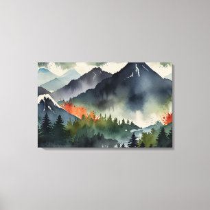 Impressão Em Tela Paisagem Serene Japonesa