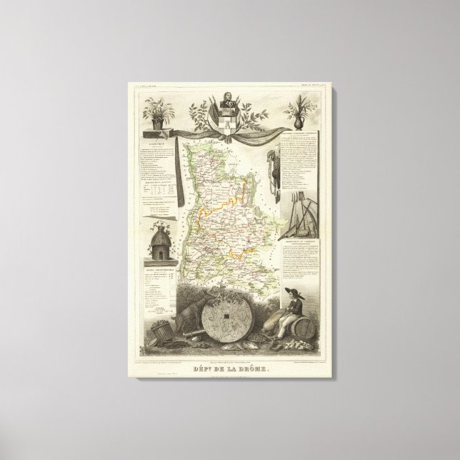 Impressão Em Tela Paisagens (Frente)