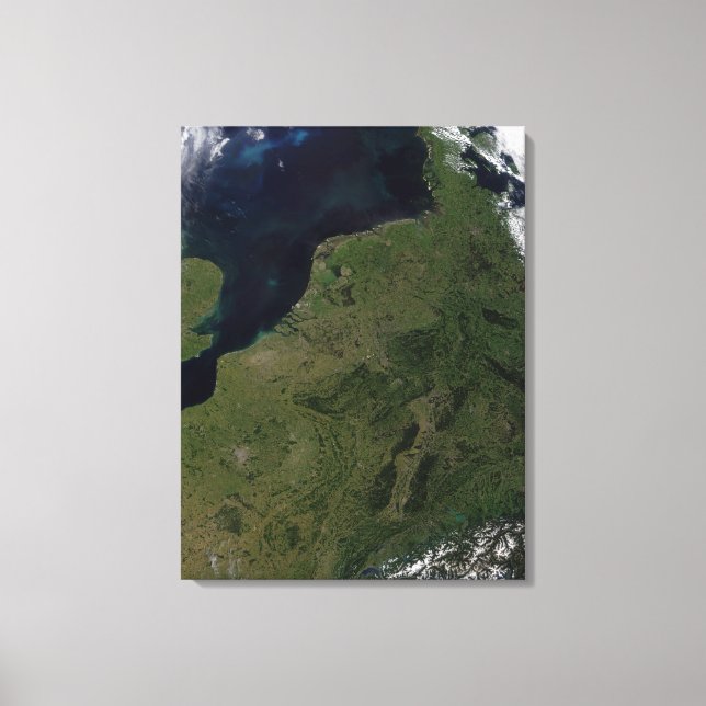 Impressão Em Tela Países Baixos (Frente)