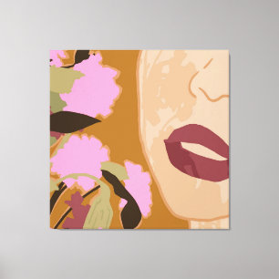 Impressão Em Tela Paixão Roxo