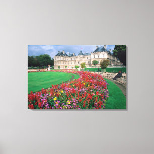Impressão Em Tela Palácio de Luxemburgo em Paris, França.