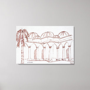 Impressão Em Tela Palácio de Topkapi  Istambul, Turquia