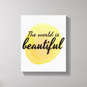 Impressão Em Tela palavras de afirmação de amor próprio para autoate