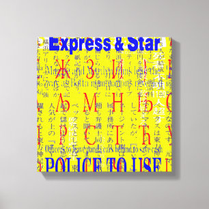 Impressão Em Tela Palavras multilíngues