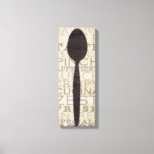 Impressão Em Tela Palavras para a cozinha