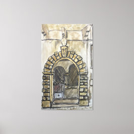 Impressão Em Tela Palazzo Barberi, Montauro, Itália