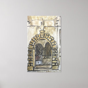 Impressão Em Tela Palazzo Barberi, Montauro, Itália