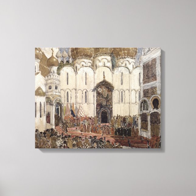 Impressão Em Tela Palco para Boris Godunov (Frente)