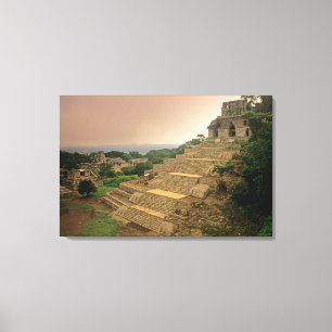 Impressão Em Tela Palenque, Chiapas, México, Maya