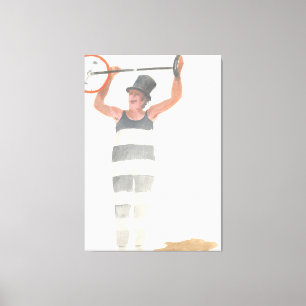 Impressão Em Tela Palhaço Italiano