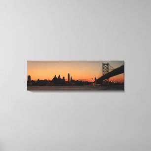 Impressão Em Tela Panorama de Philadelphfia, Pensilvânia