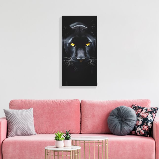 Impressão Em Tela Pantera Negra (Insitu(Sala de estar))