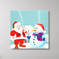 Papai Noel e Neve
