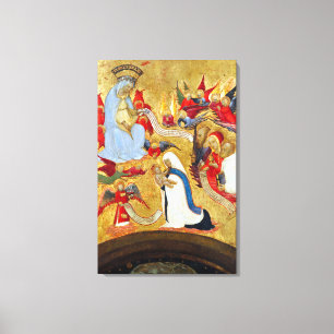 Impressão Em Tela Papais noeis Antonio del Massaro da Viterbo France