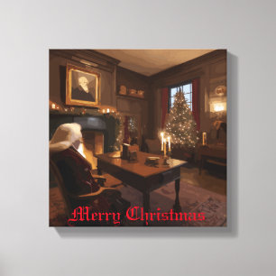 Impressão Em Tela Papais noeis Cozy Nook