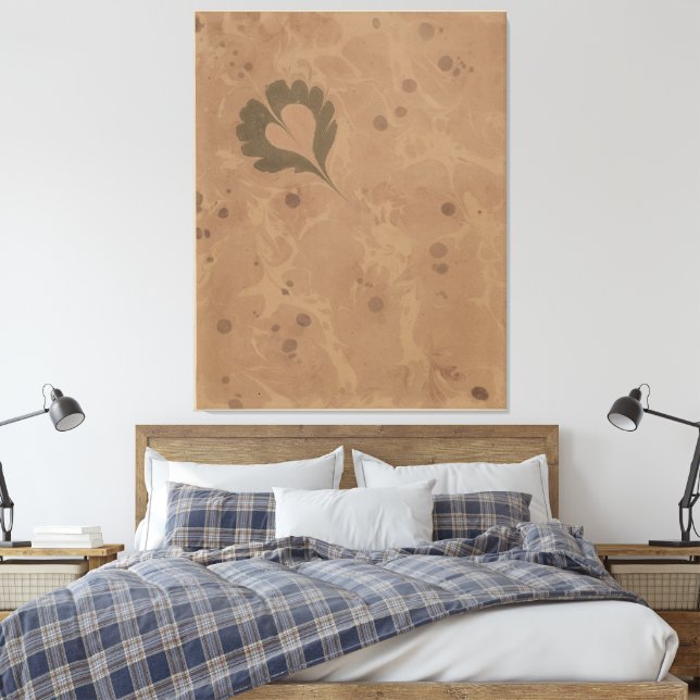 Impressão Em Tela Papel marmoreado (Insitu(Quarto))