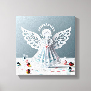 Impressão Em Tela Papelão Artesanatos de Natal