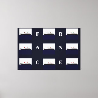 Impressão Em Tela Paquebot France