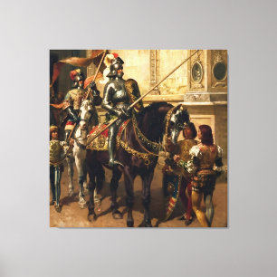 Impressão Em Tela Para a Justa de Cesare Detti
