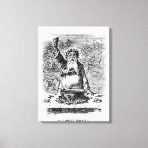 Impressão Em Tela Para Amigos Ausentes!