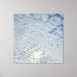 Impressão Em Tela Para as Nuvens e Além