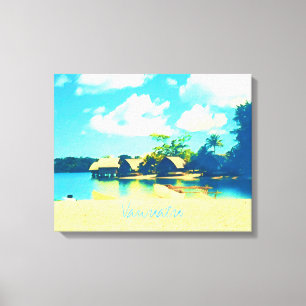 Impressão Em Tela Paraíso da ilha tropical Vanuatu viagem