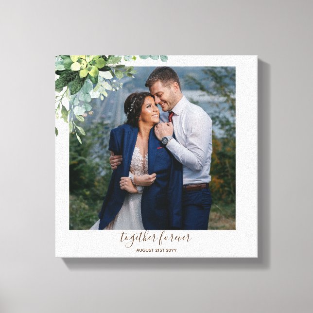 Impressão Em Tela Parceira de Brida Personalizada Oferece Verde (Frente)