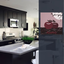 Parede da Praça das Maçãs Vermelhas