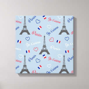 Impressão Em Tela Paris