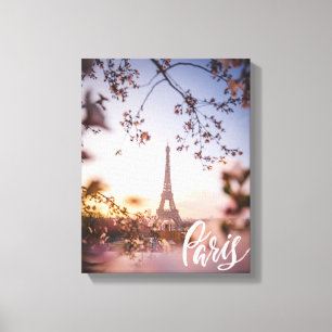 Impressão Em Tela Paris