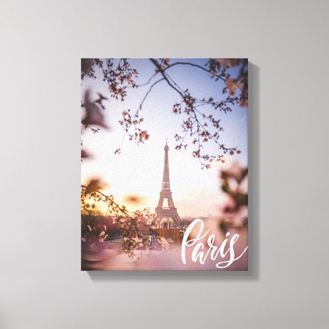 Impressão Em Tela Paris (Frente)