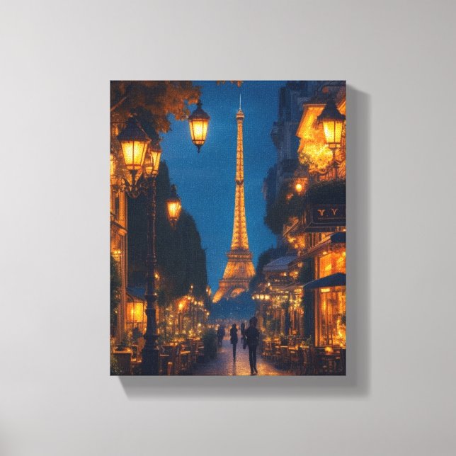 Impressão Em Tela Paris encantada: 3 (Frente)