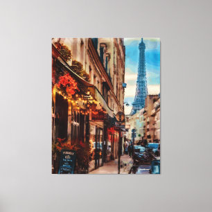 Impressão Em Tela Paris França