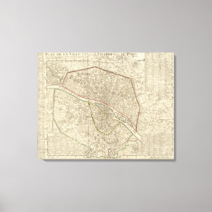 Impressão Em Tela Paris France