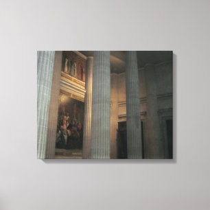 Impressão Em Tela Paris - Le Pantheon