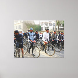Impressão Em Tela Paris-Roubaix Cycling Race 1907 Color Redux