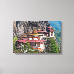 Impressão Em Tela Paro Taktsang: O mosteiro do ninho do Tigre - But