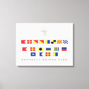 Impressão Em Tela Parque da ponte de Brooklyn