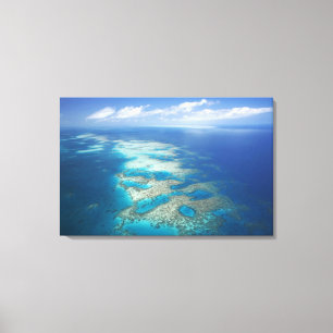 Impressão Em Tela Parque Marinho do Recife da Língua, Barreira de E