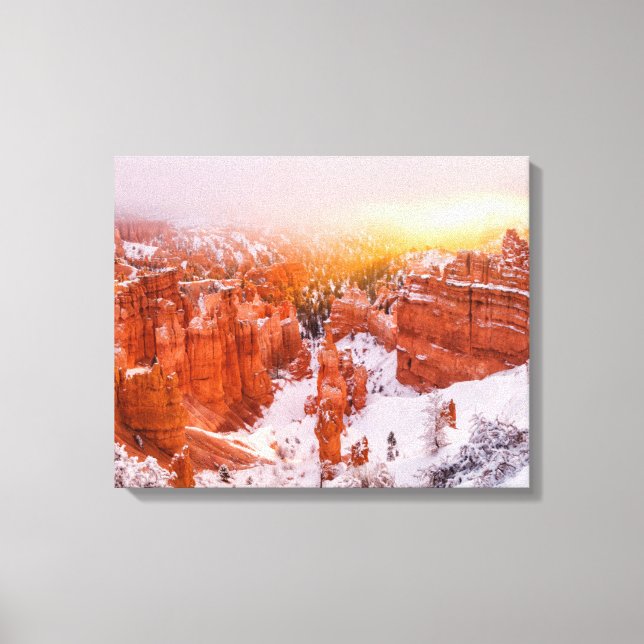 Impressão Em Tela Parque Nacional Bryce Canyon (Frente)