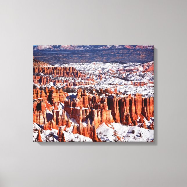 Impressão Em Tela Parque Nacional Bryce Canyon (Frente)