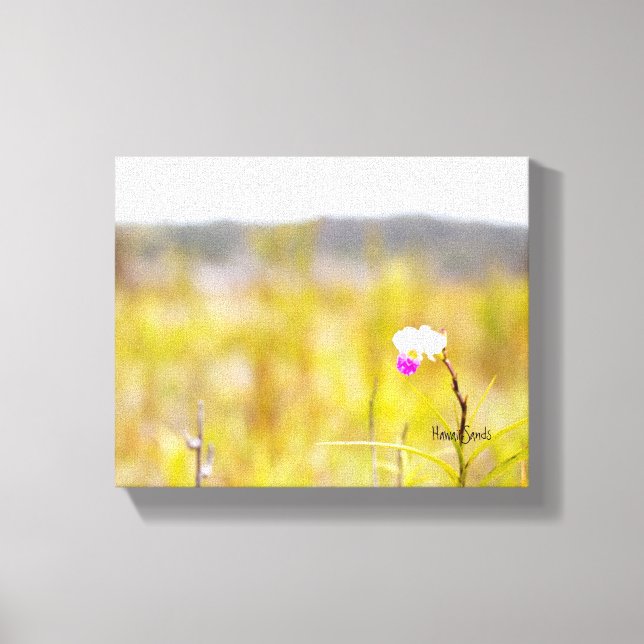 Impressão Em Tela Parque Nacional das Orquídeas Tropicais do Havaí (Frente)