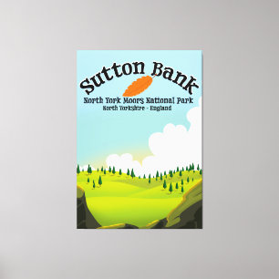 Impressão Em Tela parque nacional de atrações de suton bank norte de