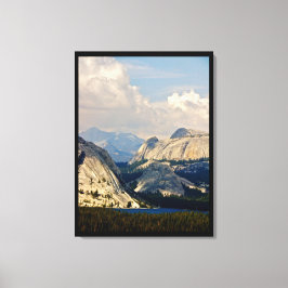 IMPRESSÃO EM TELA PARQUE NACIONAL DE YOSEMITE COM VISTA DO LAGO TIOG