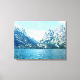 Impressão Em Tela Parque Nacional Grand Teton. Paisagem linda
