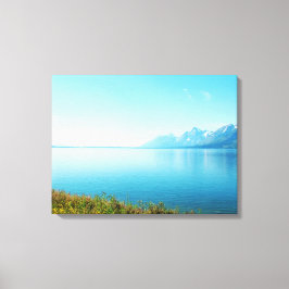 Impressão Em Tela Parque Nacional Grand Teton. Paisagem linda